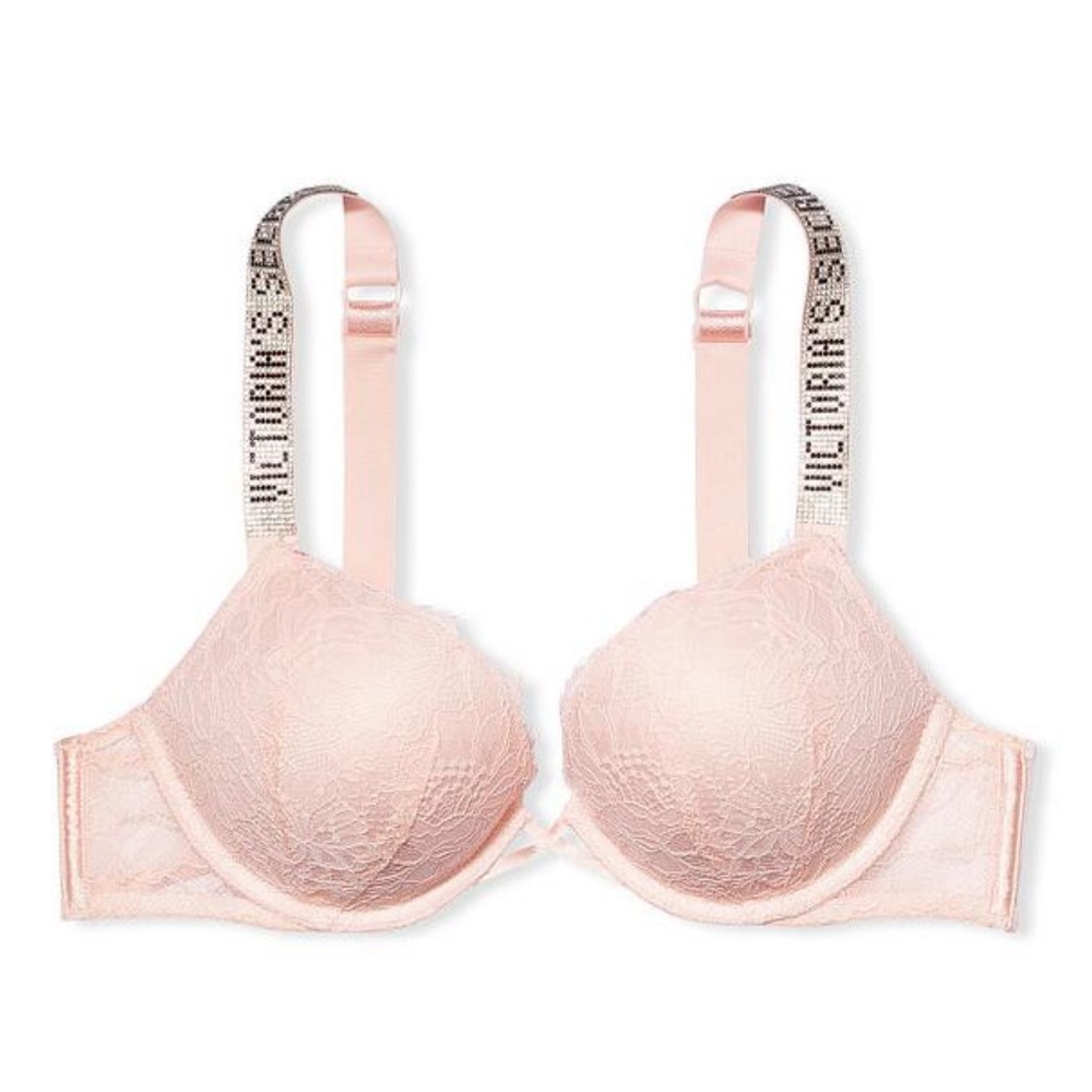 Victoria's Secret Pink Lace Bombshell Bra
